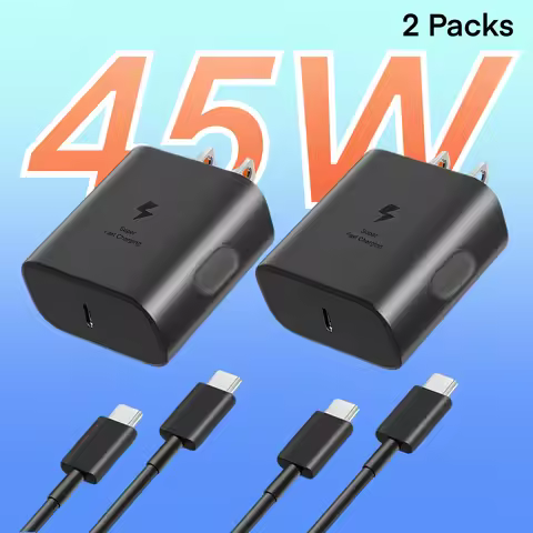 For Samsung Charger USB-C Super Fast Charger with 4FT Type 45W Charging Cable Cord Charger for Samsu