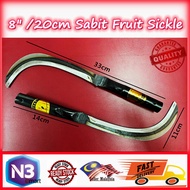 [Follow & SAVE $] 8" 20cm Good Quality Sabit Sickle / Sabit Pisang / Sabit Buah / Fruit Sickle