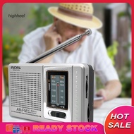 [Ready Stock] Durable Portable Radio for Entertainment Portable AM FM Radio MP3 Player