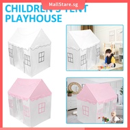 Kids Play Tent with Star Light Breathable Playhouse Tent with Window Large Size Princess Castle Tent with Curtain Portable Play Tent House SHOPSKC9132