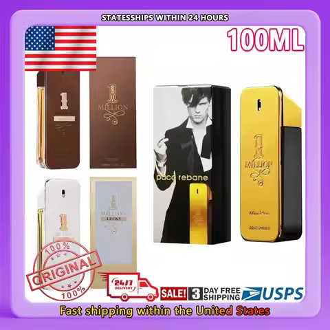 100ml Men Taste Strong Spicy Pheromone Cologne Body Spray Cologne Original Million Gold Hombre Perfu