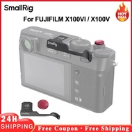 SmallRig for FUJIFILM X100VI/X100V Thumb Grip Camera Accessories with a Shutter Release Button Silve