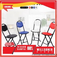 Minimalist Folding Chair, Portable Space-Saving Chair