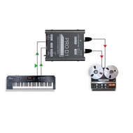 Audio Current Eliminator Passive Isolator BOX Common Ground Filter Isolator Current Sound Noise Mixe