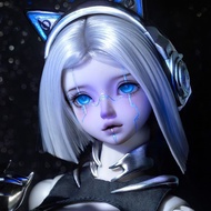 Quarter BJD Female Doll El Resin Female Mechanical Body Cyber Sci-Fi Resin Robot Doll Female