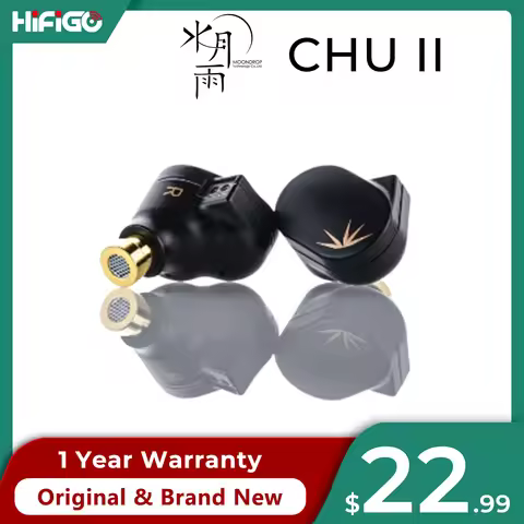 MOONDROP CHU II / CHU 2 Performance Dynamic Driver Earphone IEMs Interchangeable Cable In-Ear Headph