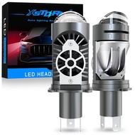 XSTORM 2pcs H4 Projector Lens LED Car Headlight Bulbs 30000LM 120W CANBUS Turbo Auto Bulb H4 High Lo