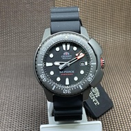 Orient M-Force RA-AC0L03B00B Automatic Black Diver's Rotating Bezel Date Watch AC0L