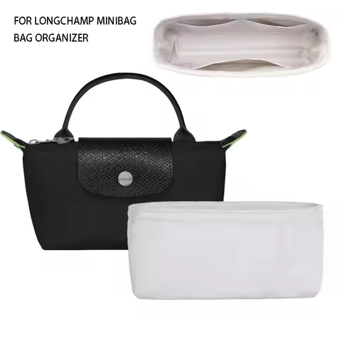 Bag Organizer For Longchamp Mini Bag Purse Organizer Insert Layered Liner Energy Ultra-light Storage