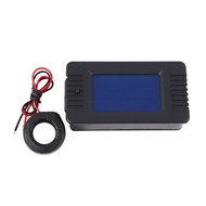 Newest AC 6In1 220V 100A Single Phase Digital Panel Amp Volt Current Meter Watt Kwh Power Factor Met