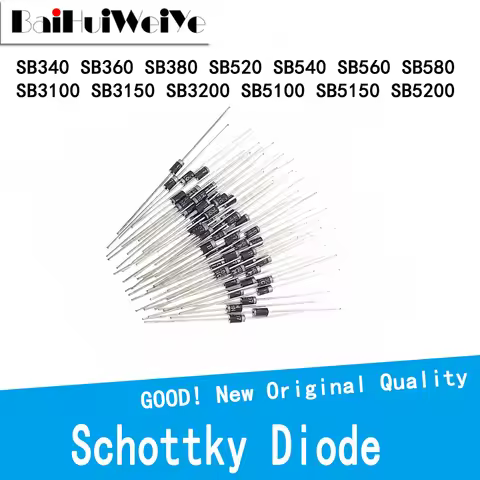 20PCS/LOT SB340 SB360 SB380 SB520 SB540 SB560 SB580 SB3100 SB3150 SB3200 SB5100 SB5150 SB5200 Schott