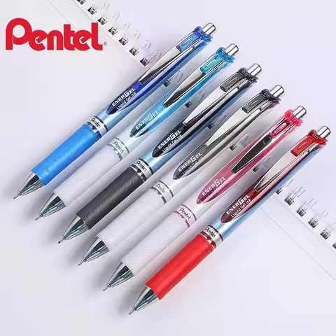 1pcs Pentel BLN75 EnerGel Series 0.5mm Quick-drying Ink Gel Pens Needle-Point Press Type Neutral Pen