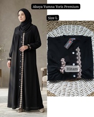 abaya yumna wolfis / abaya wolfis renda / abaya renda yumna / yumna wolfis renda / abaya wolfis