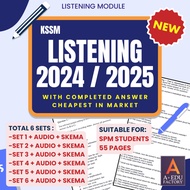 [📚PDF] NEWEST 6 SETS LISTENING MODULE 2024/2025 [SPM] LATIHAN DENGAN JAWAPAN LENGKAP