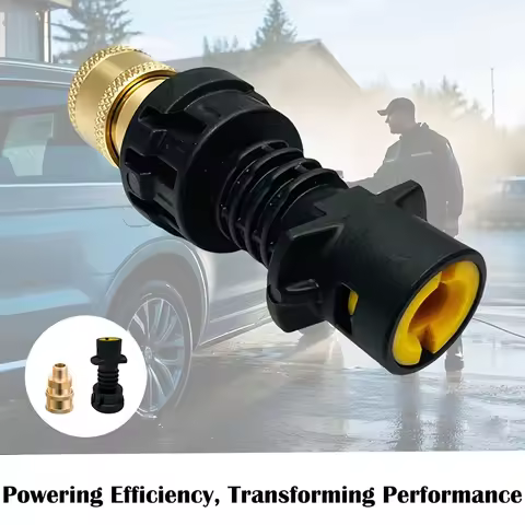 New KARCHER High-Pressure Washer Adapter 1/4" Quick Connect Compatible with K2-K7, Stable, Leak-Proo