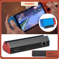 YUJINX TV Dock Station, 4K@120Hz Type-C Adapter,  USB Charger Dock for  Switch/Switch OLED Game Acce