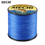 Tali Pancing Braided Fishing Line SIECHI 300M 4 Strands Weaves PE Braided Fishing Line Multifilament