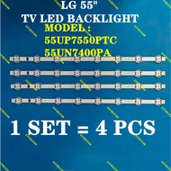 55UP7550PTC 55UN7400PTA LG 55" TV LED BACKLIGHT (LAMPU TV) LG 55 INCH LED TV BACKLIGHT 50UP7500