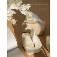 Desktop Paper Bag Decoration Retro Car Attitude French Fabric Tissue Box Household Living Room OJFV