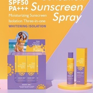 Hasaya Girl Water And Bright Sunscreen spray HG006 SPF50PA+++ 150 ml.
