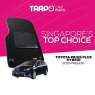 Trapo Car Mat for Toyota Prius Plus Hybrid (2018-2022) | Anti-Slip | Waterproof | Custom Made | Odou