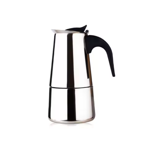 100ml/200ml/300ml/450ml/600ml Portable Espresso Coffee Maker Moka Pot Stainless Steel Coffee Brewer 