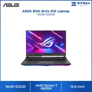 ASUS ROG Strix G15 Laptop 15.6-inch AMD Ryzen 7 6800H NVIDIA GeForce RTX 3060 16GB+512GB 2022 |  ROG Intelligent Cooling™ |  Dolby Vision and Dolby Atmos | Multiple RGB lighting zones | Laptop with 2 Year Warranty