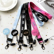 KPOP Landyards ATEEZ Gidle Keychain Neck Lanyard Hongjoong Felix Hyunjin Jewelry Accessories