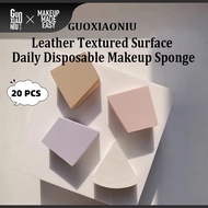GUOXIAONIU 20PCS Multi-Color Makeup Sponges Set High Quality NBR Triangle Shape Beauty Blenders Skin