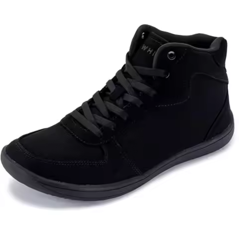 Men's Canvas Minimalist Barefoot Shoes + Wide Toe Box + Zero Drop