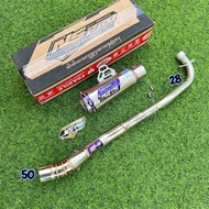 Racing exhaust NS-pro gp2 Jupiter Vega Shogun smash kharisma Revo Blade Supra125 legend Astrea Supra