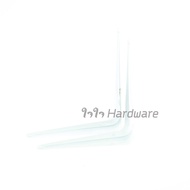 Allways Foot And Arm Scene Extra Thick Steel White 5*6 Inches (1 Pair) Wall-Mounted