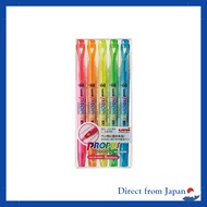 Mitsubishi Pencil Highlighter Propus Window 5 Colors PUS-102T.5C 6cm x 14cm