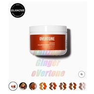 Overtone ginger hair mask dye copper orange