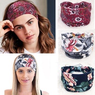 1pc Bohemia Boho Wide Cotton Stretch Women Headbands Headpiece Headwrap Turban Headwear Bandage Hair