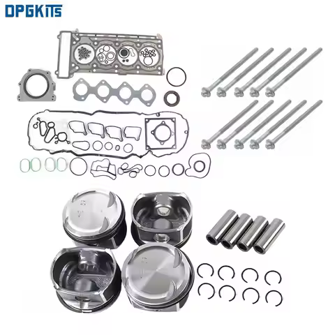 M271 Engine Overhaul Rebuild Kit Pistons & Rings Set For Mercedes-Benz W203 W204 W211 C200K W211 R17