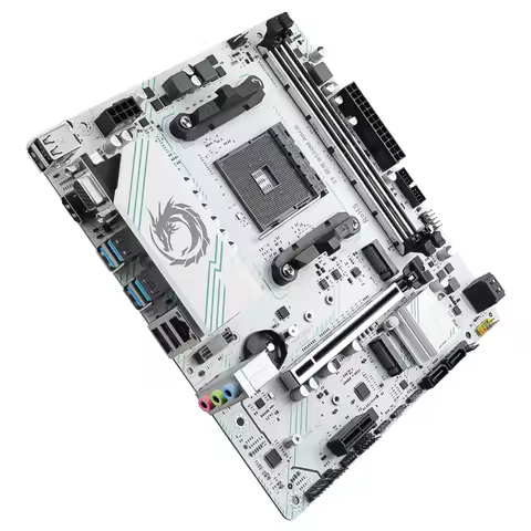 SOYO AMD B550M motherboard Dual-channel DDR4 M.2 NVME Memory with ARGB Pin Support AMD Ryzen 5 5600/