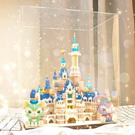 YQ12 Disney Princess Castle Compatible with Lego Building Blocks Girl Series Adult High Difficulty Girl Puzzle Toy Gift