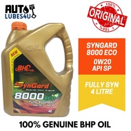 BHP SynGard 8000 ECO 0W20 Fully Synthetic 4L - BHP Car Engine Oil
