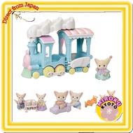 【Shipping from Japan】Sylvanian Families Fluffy Cloud Parade Train Set + Fennec Family + Fennec Twins