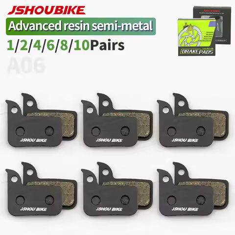 JSHOUBIKE Semi-metal Bicycle brake pads for SRAM Level ULT TLM Red 22 B1 Force 22 CX1 Rival 22 S700 