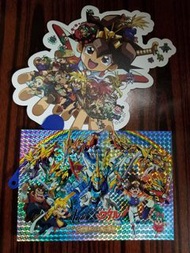 全新 魔神英雄傳 七魂之龍神丸 主題展覽 宣傳閃卡 連 限定扇 (龍蒼丸 龍戰丸 幻龍丸 龍激丸 聖龍丸 龍虎丸 煌龍丸 白虎丸 黑闇)