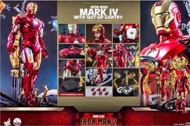 :4 Hottoys Hot toys 1/4 QS021 non diecast Iron Man ironman with Suit-Up Gantry 1/4 1:4 scale mark iv