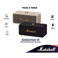 [Original Warranty] Marshall Emberton III Portable Bluetooth Speaker
