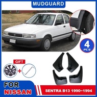 For Nissan Sentra B13 Sunny Tsuru V16 Genesis 1990~1994 Mudguards Mudflaps Fender Mud Flap Splash Mu