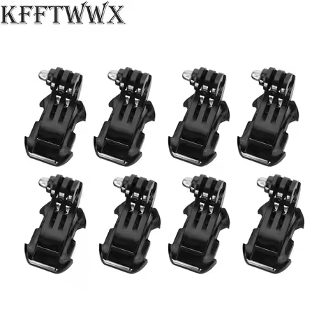 KFFTWWX Accessories Kit 8pcs J Hook Mount Buckle Vertical Adapter For GoPro Hero 12 11 10 9 8 7 6 5 