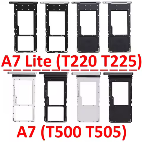 For Samsung Galaxy Tab A7 10.4 T500 T505 Phone New SIM Chip Micro SD Card Tray Holder Pocket Grey Fo