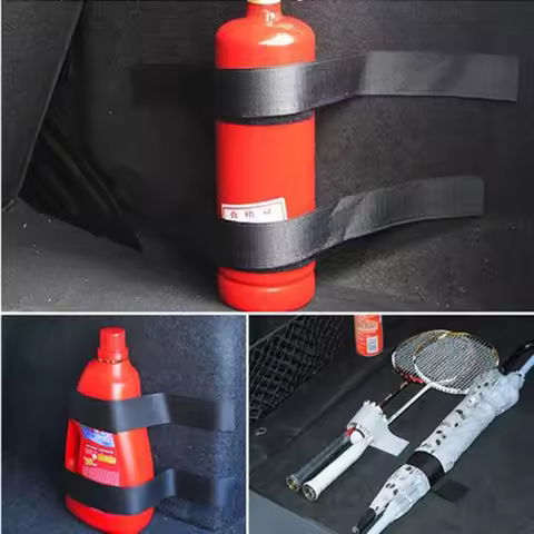 Car Trunk Organizer Elastic Fixing Belt for SEAT Altea Toledo MK1 MK2 Ibiza Cupra Leon Cupra 3D Meta