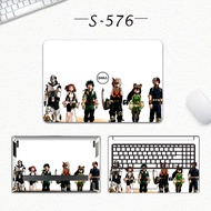 Dell Latitude E7470 ACD Top Keyboard Bottom PVC Vinyl Laptop Skin Sticker Notebook Decal Removable S