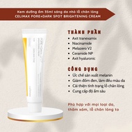 Kem dưỡng ẩm 35ml sáng da nhỏ lỗ chân lông Celimax Pore+Dark Spot Brightening Cream